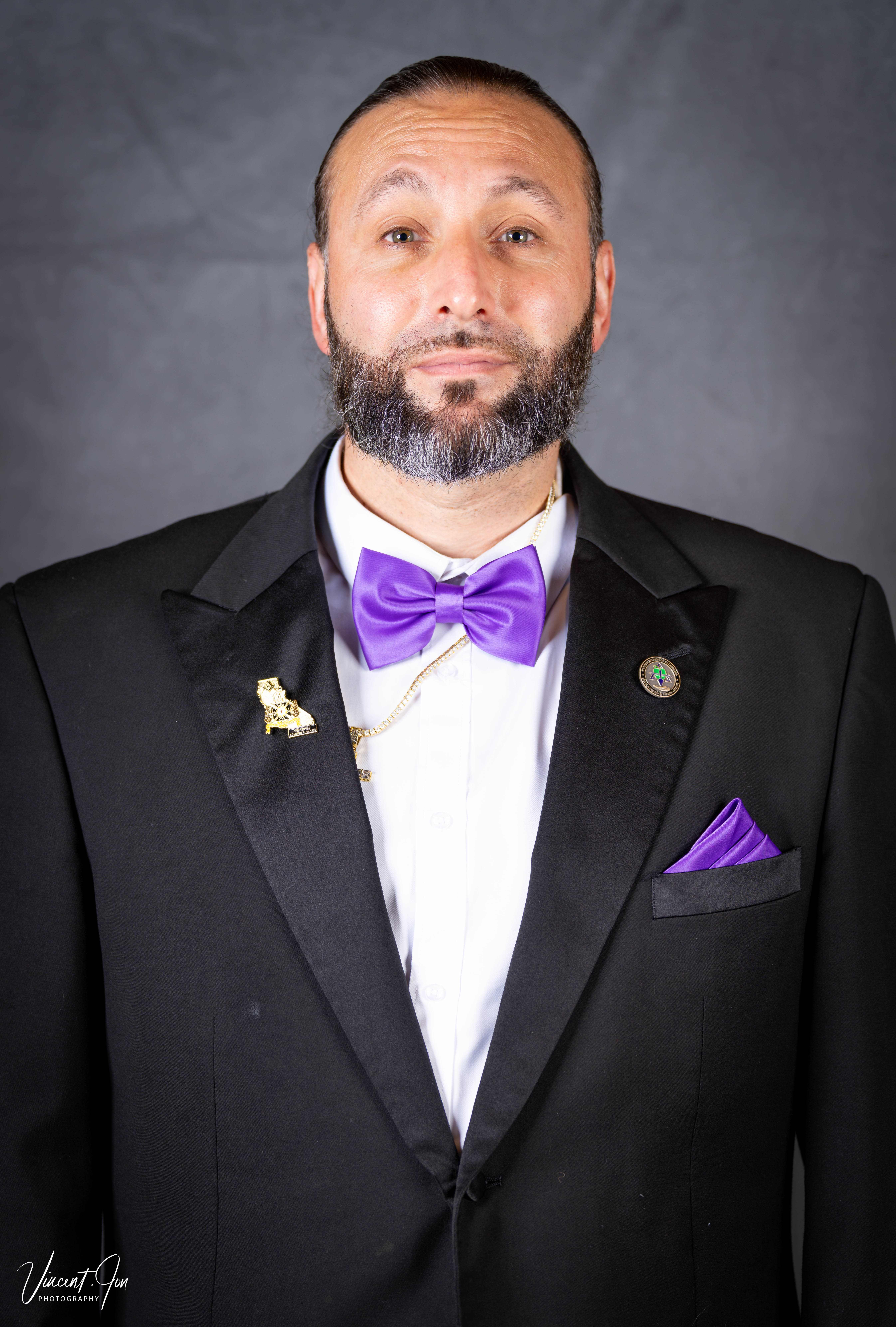 Portrait of Dom Flanagan, Captain of the Guard of Palo Alto Council No. 51