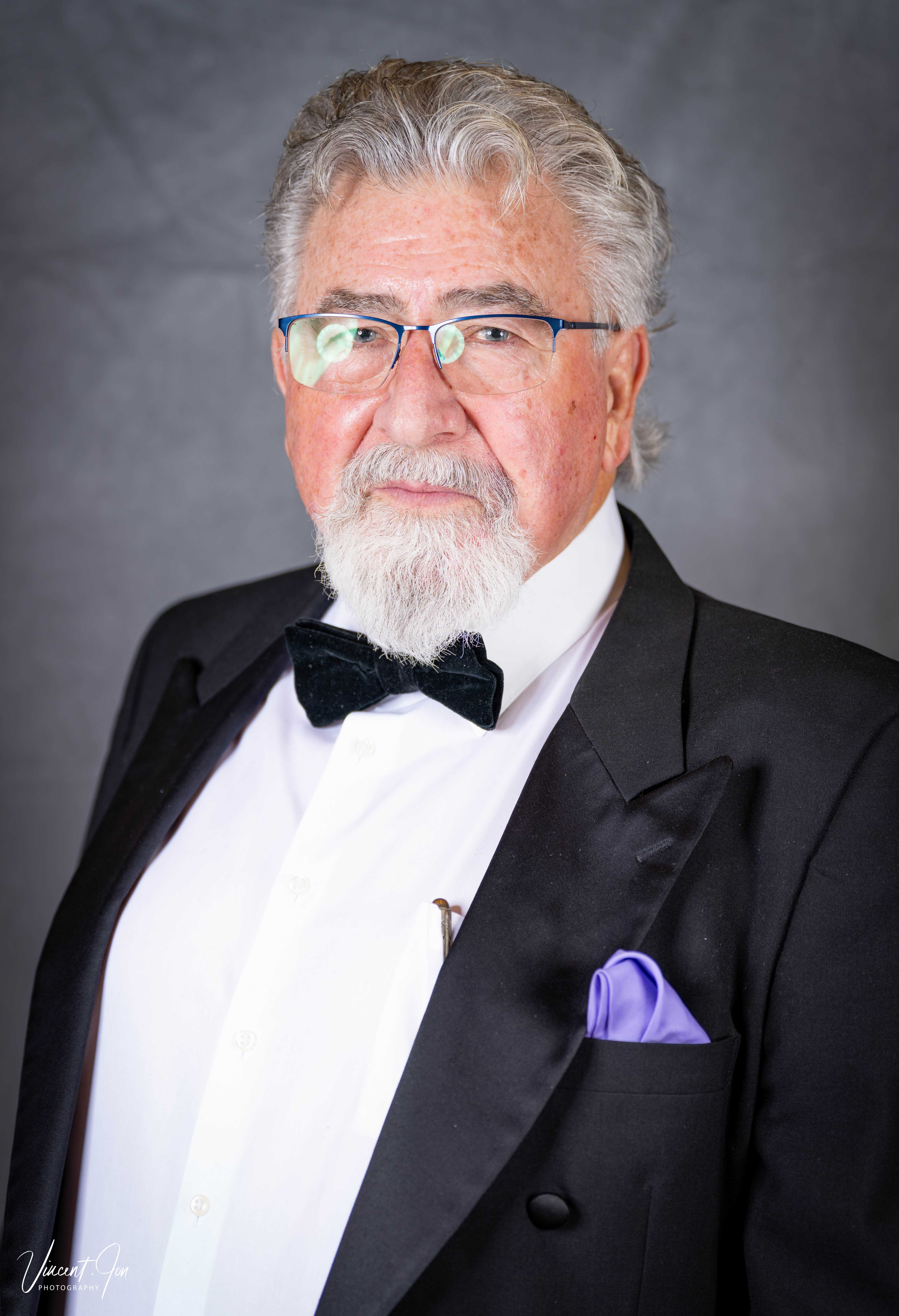 Portrait of George Faulknor KYCH, Sentinel of Palo Alto Council No. 51